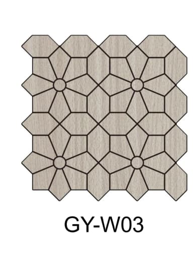 WS-GY-W03 finish reference from the supplied sample book